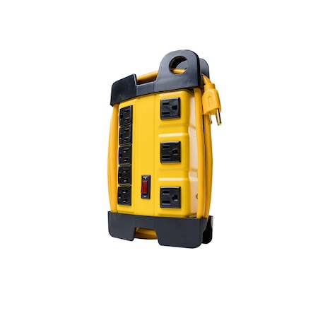 Southwire Power Strip, 8 Outlet(s) 6 ft., Yellow 4655